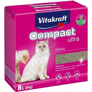 Vitakraft Compact Ultra Classic - Котешка постелка 8 кг