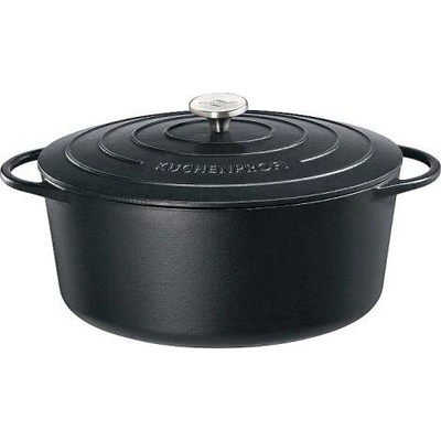 Küchenprofi Provence Litinový hrnec 33 cm, černá