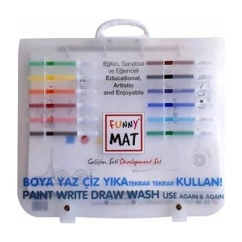 Strigo White Mat Travel Set Funny Mat STRIGO