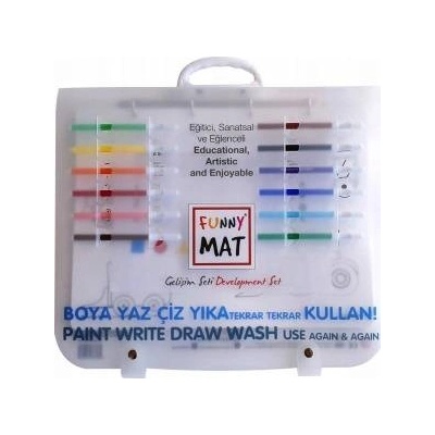 Strigo White Mat Travel Set Funny Mat STRIGO