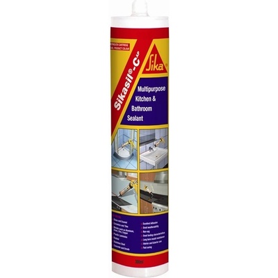 Sika Sikasil C 300 ml bílá