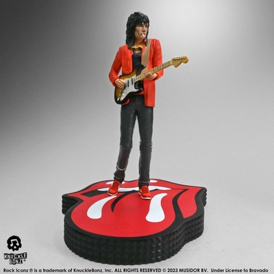 KNUCKLEBONZ The Rolling Stones Rock Iconz Ronnie Wood Tattoo You Tour 1981