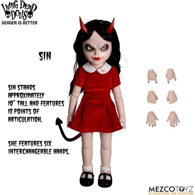 Living Dead Dolls фигурка (кукла) The Return of the Living Dead Dolls Doll - Sin - MEZ99677