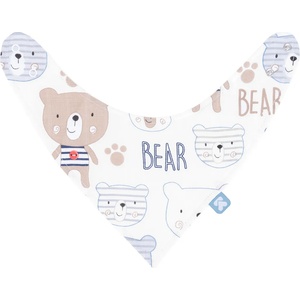 Kikkaboo Муселинов лигавник Kikkaboo - Bear, Beige (41103040030)