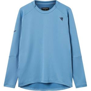 Endura Мъжка фланелка с дълъг ръкав за колоездене Endura Alltrack Roam Fleece Cycling jersey - Storm Blue (056-4266-0212)