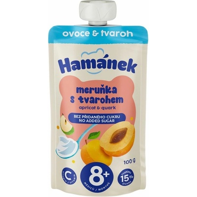 Hamánek Marhuľa s tvarohom 100 g
