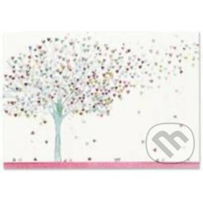 NOTE CARD TREE OF HEARTS