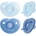 Philips Залъгалки Philips Avent - Ultra Soothie, 0-6 м, с кутийка, 2 броя, сини (SCF099/26)