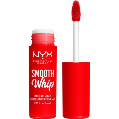 NYX Professional Makeup Smooth Whip Matte Lip Cream rúž s našlehanou texturou pro dokonalé vyhlazení rtů 12 Icing On Top 4 ml