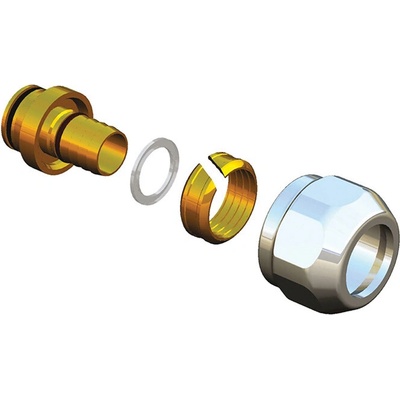 Prechodka Design - HERZ - M 22 mm x 1 mm ,5 chróm S606616