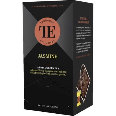 Teahouse Exclusives Zelený čaj s jasmínem 15 luxusních sáčků