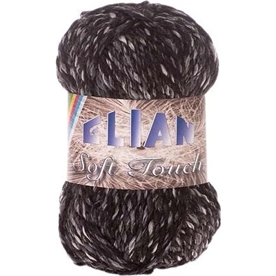 VSV Pletací příze Elian Soft Touch 605 - černá