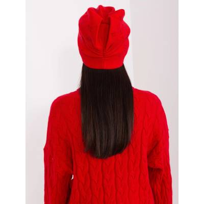 Wool Fashion Italia čepice AT-CZ-2325.96 Červená