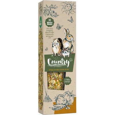 Witte Molen Country Sticks tyčinky rajče&hrášek 180 g