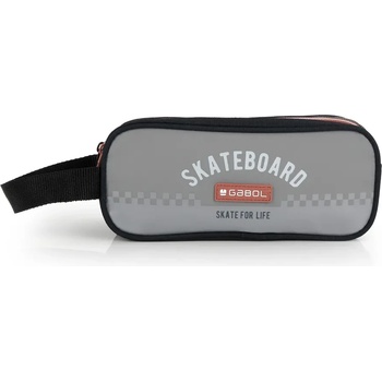 Gabol Ученически несесер Gabol Trick с три ципа, мек