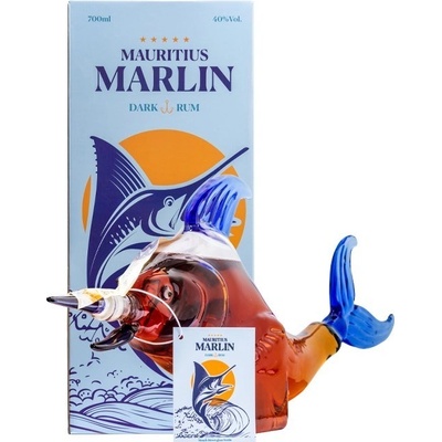 Marlin Mauritius Dark Rum 40% 0,7 l (karton)