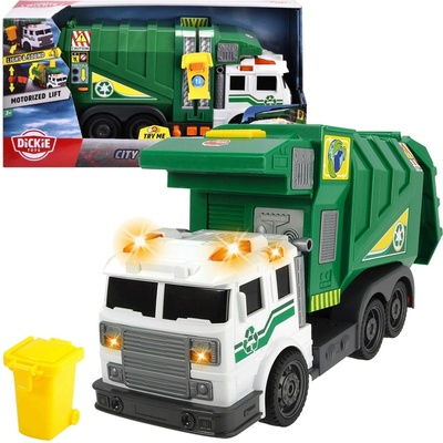 Dickie Popelářské auto se světly a zvuky 39 cm