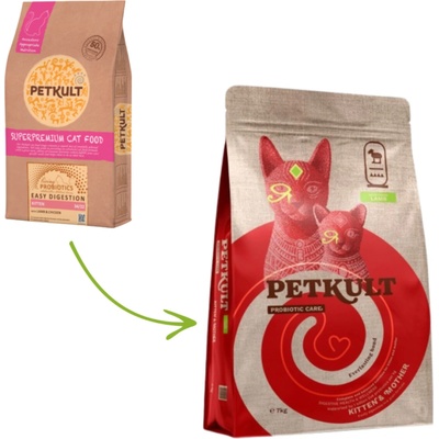 PETKULT cat PROBIOTICS KITTEN 7 kg