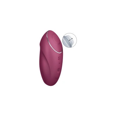 Satisfyer Tap and Climax 1 red