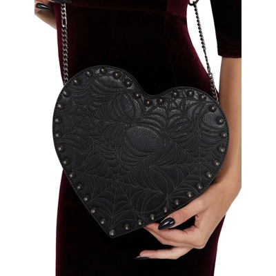 Killstar kabelka taška Heartbreakers Black KSRA013609