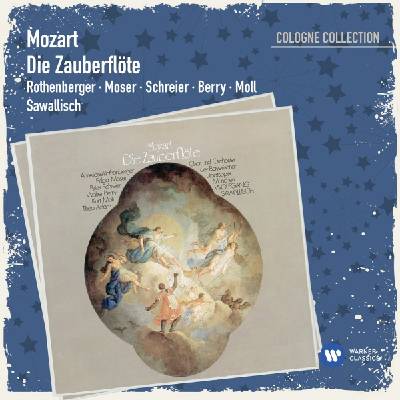 Warner Rothenberger, Moser, Schreier, Berry, Moll, Sawallisch: Mozart: Die Zauberflöte - 2CD (058976)
