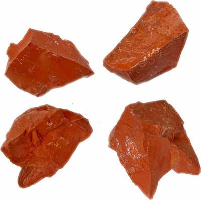 Nefertitis Jaspis červený surový Jižní Afrika NF50564 - XL - cca 3 - 4 cm
