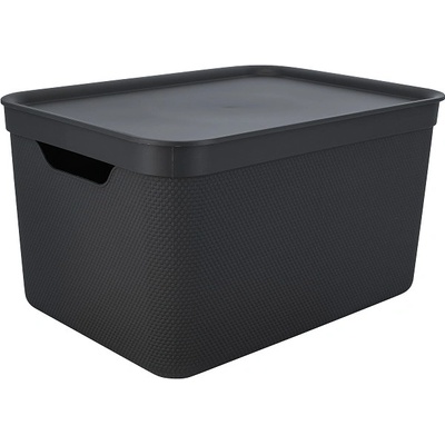 Rotho Jive Deco úložný box 16L antracit