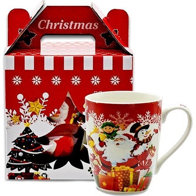 Коледна чаша порцелан 350 мл. в подаръчна кутия