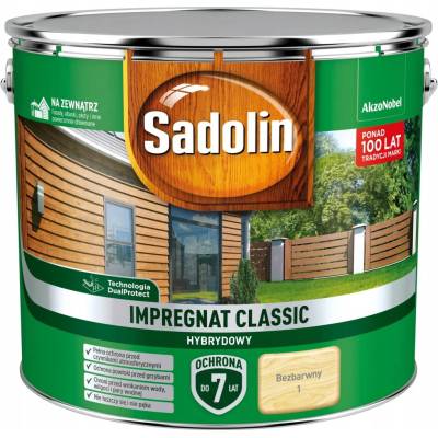 Impregnace na dřevo Sadolin 5327511 bezbarvá 9 l