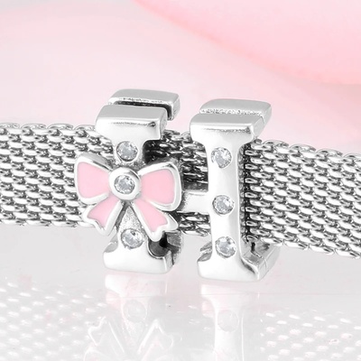 P&J Jewellery Stříbrný klip Magické písmenka 3 SBMA3 H