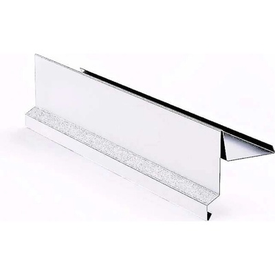 Závětrná lišta klasik horní s okapnicí r.š.333mm Titanzinek TiZn dl.2m