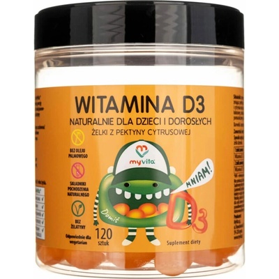 MyVita Vitamín D3 120 žuvačiek