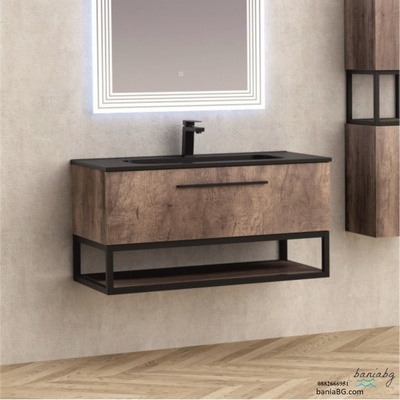 Inter Ceramic Долен конзолен шкаф за баня 10050wooden
