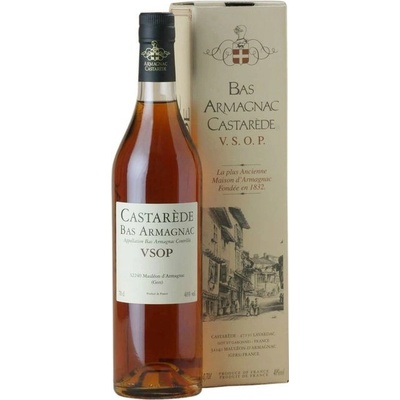 Castaréde Armagnac VSOP 10y 40% 0,7 l (karton) – Zboží Dáma