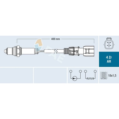 Lambda sonda FAE 75639