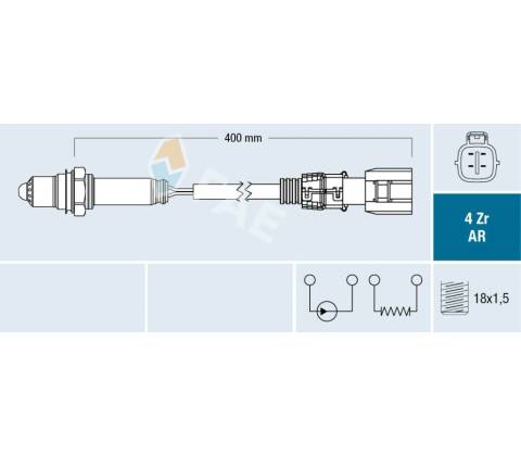 Lambda sonda FAE 75639