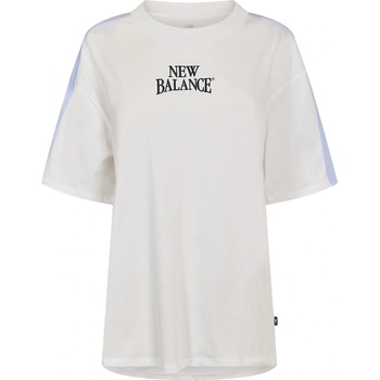 New Balance Тениска New Balance NBLS Heritage OS Tee Ld62 - White