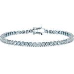 SAVICKI Гривна за тенис The Light 3.2 mm: бяло злато, диаманти - savicki - 12 589,68 лв