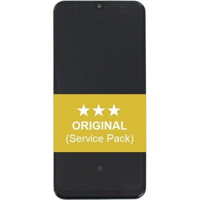 LCD Displej + Dotykové sklo + Rám Samsung A505 Galaxy A50 - originál