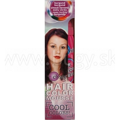 Wats Elysée Color Mousse farebné penové tužidlo farba purpurová 44 75 ml