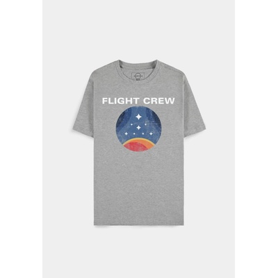 Starfield Flight Crew Men's short sleeved T-Shirt grey