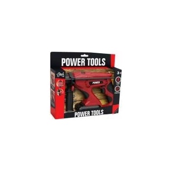 LEAN Toys DIY Drill Red Battery-Powered Drills