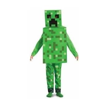 Minecraft Маскировъчен костюм за деца Minecraft Creeper 3 Части Зелен Размер Размер - 7-8 Години