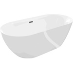 Mexen Roxy 170x80 cm white/brushed gun grey (51201708000-66)
