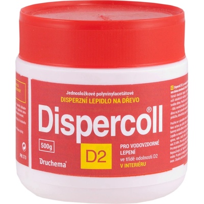 DISPERCOLL D2 disperzní lepidlo s aplikátorem 500g