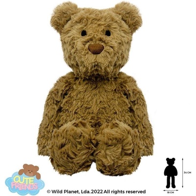 Wild Planet Плюшена играчка, Мечка 34см Wild Planet (K8742)