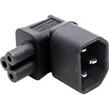 Redukce IEC320 C14 - C5, lomená dolů - 16723G