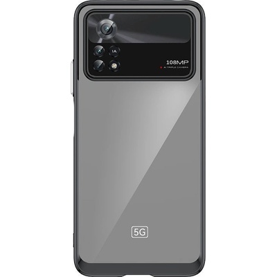HQWear Кейс Outer Space за Xiaomi Poco X4 Pro 5G, с гъвкава рамка, черен (9145576264034)