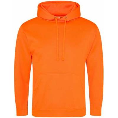 Just Hoods College Hoodie Color Orange Crush Oranžová
