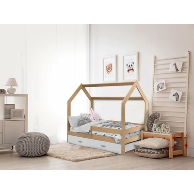 Textilomanie Domček D3 borovica s Matrací Easysoft 10 cm